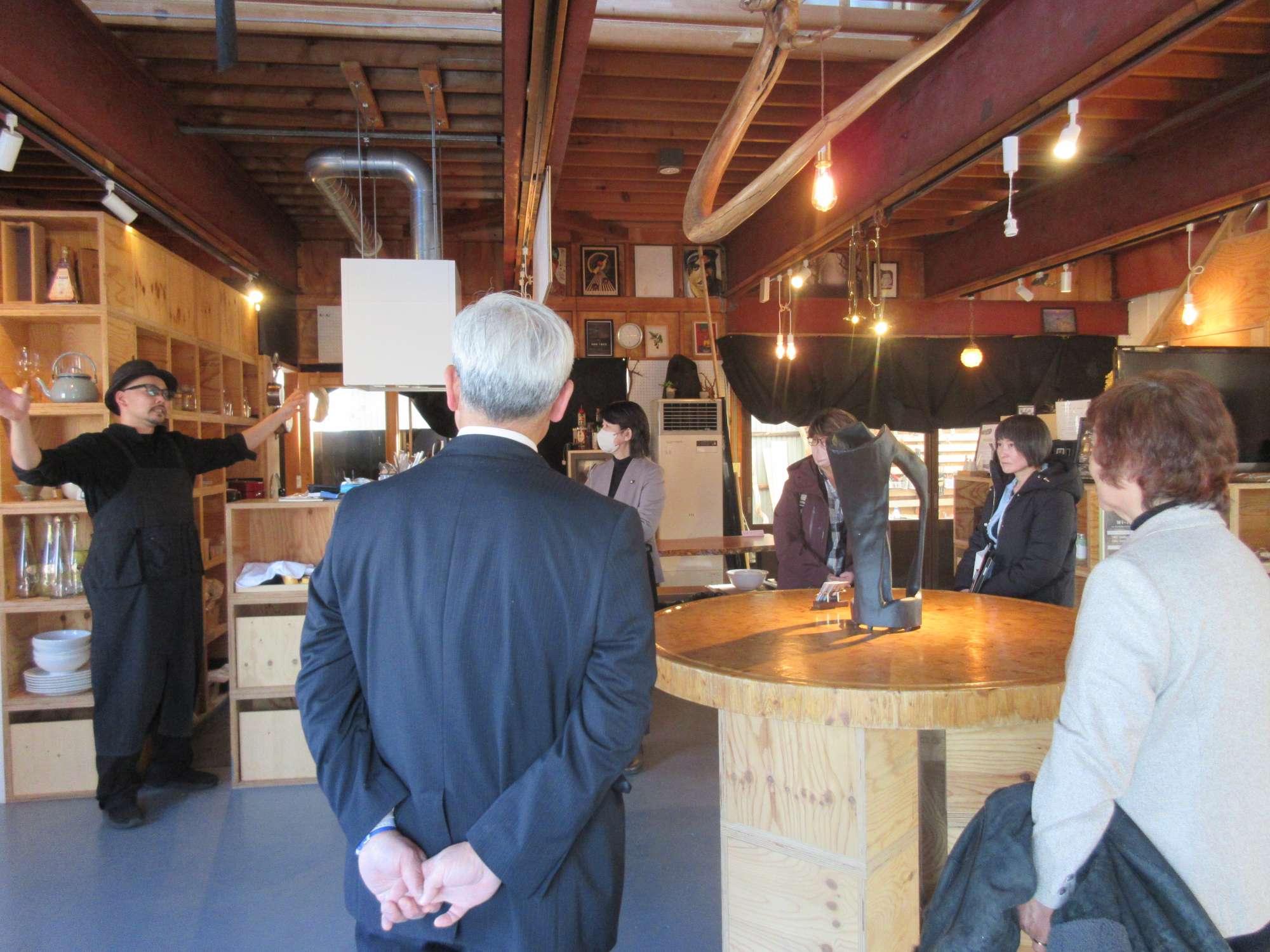 産業建設常任員会（carita現地調査（1））