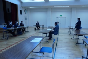 まくべつ稔りの里総会で意見を交換している様子