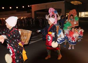 盆踊りの風景です