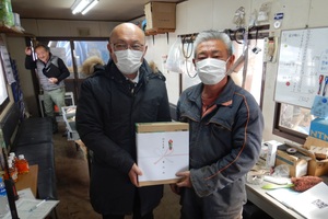 てん菜育苗センターに訪問した際の様子 その3