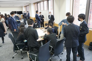 幕別清陵高校の東京大学交流事業の様子 その2