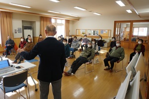 老人クラブの新年会に出席した際の様子 その2