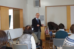 老人クラブの新年会に出席した際の様子 その1