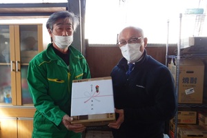 てん菜育苗センターを訪問した際の様子 その1