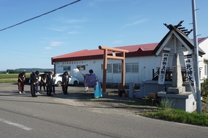 相川地区秋の社日祭の様子 その1