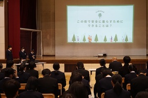 「地域貢献学習」の様子 その2
