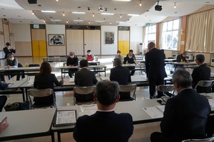 地区別町内会連絡会議の様子 その1