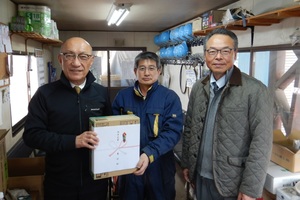 てん菜育苗センターに訪問した際の様子 その2