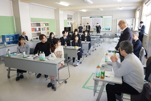 幕別清陵高等学校・東京大学交流事業の様子 その1