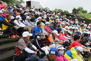北海道知事杯第38回パークゴルフ国際大会の様子 その1