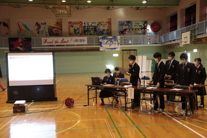 幕別中学校での出前講座の様子 その1