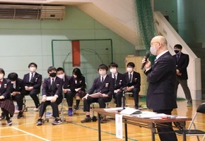 幕別中学校での出前講座の様子 その2