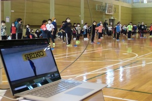 スポーツ体験教室の様子 その1