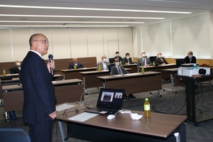 幕別町議友会出前講座の様子