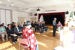 忠類農協の収穫感謝祭式典の様子