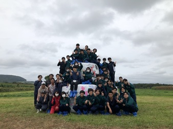 農村ホームステイの様子