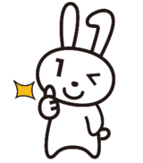 マイナちゃんが親指を立てている画像